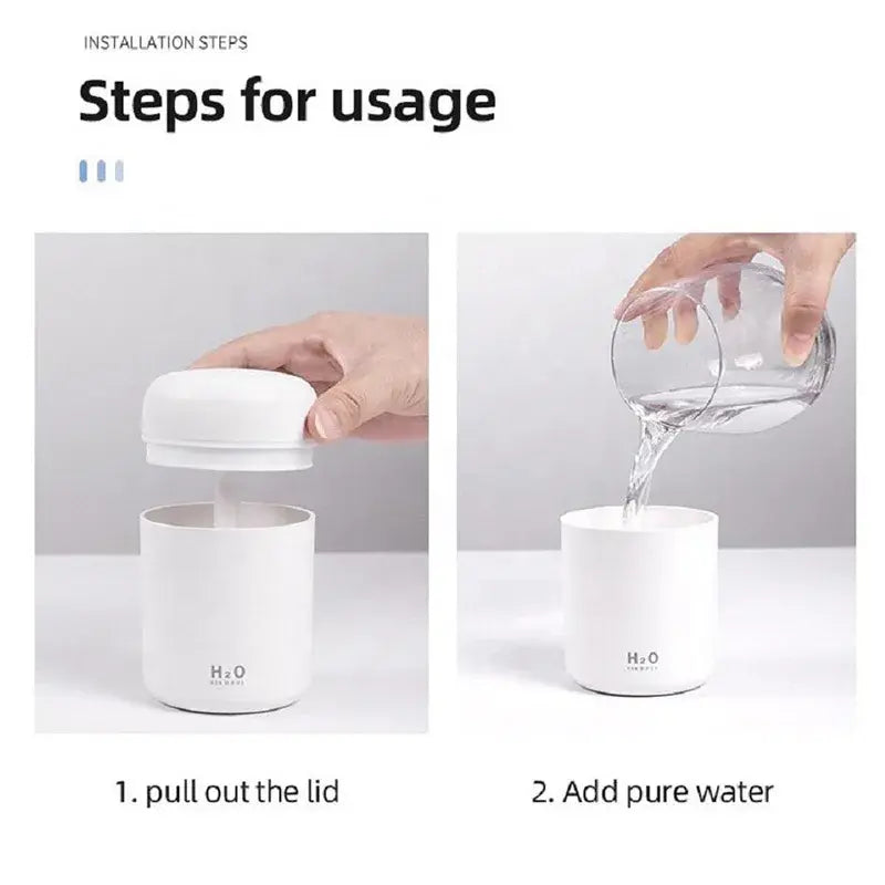 Mini Air Humidifier &amp; Aroma Diffuser