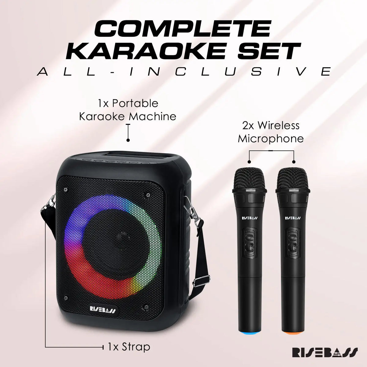Karaoke Machine Brings speaker